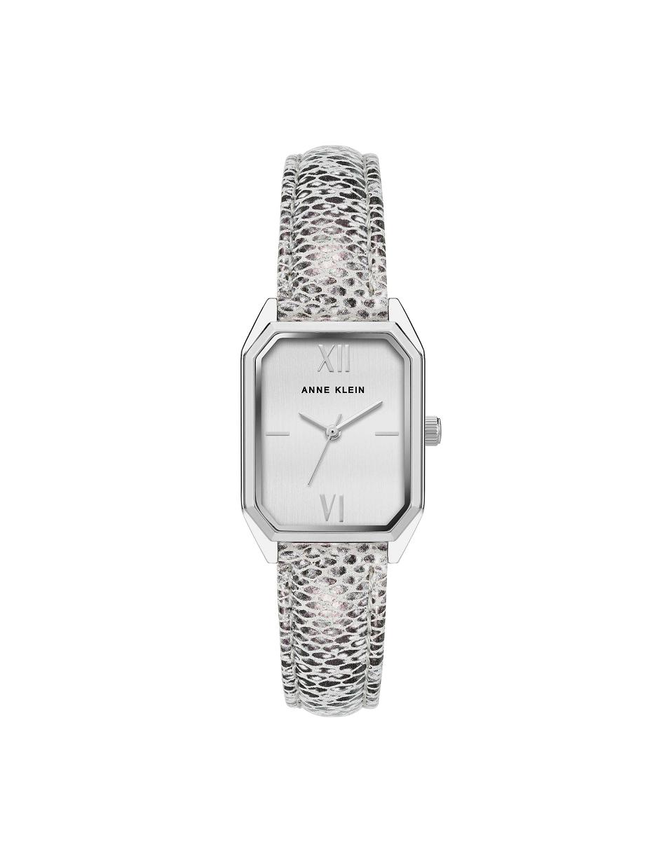 Les métaux Anne Klein Octagonal Shaped Cuir Brides Watch   | NEN-3796508